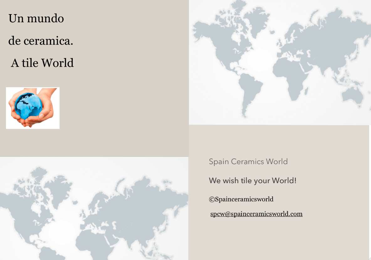 A world tile ©Spain Ceramics World